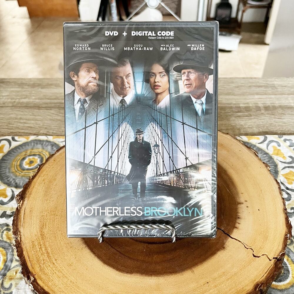 MOTHERLESS BROOKLYN | Edward Norton Bruce Willis | New & Sealed + Digital Code